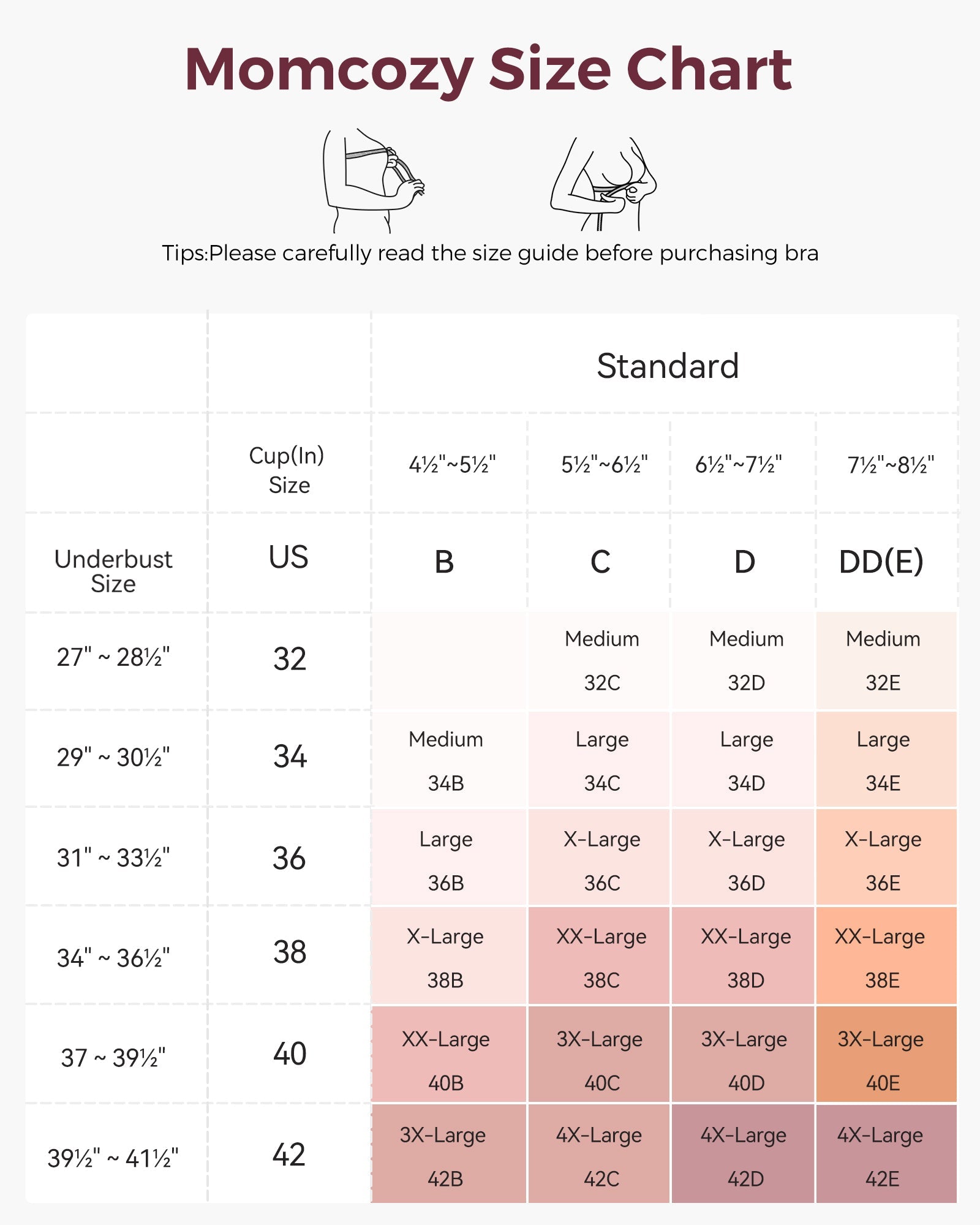 U.S. Cotton Seamless Wireless Everyday Bras