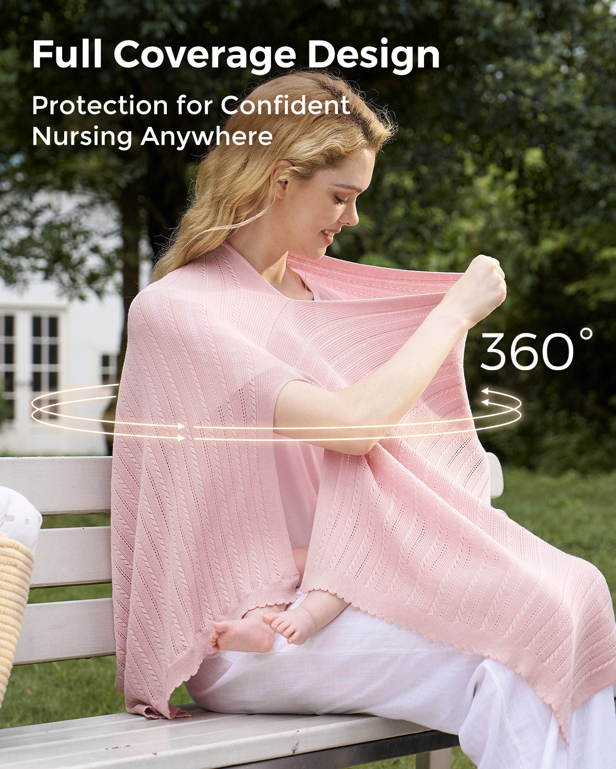 Tencel™ Lyocell Fabric Ultra-Light Nursing Cover