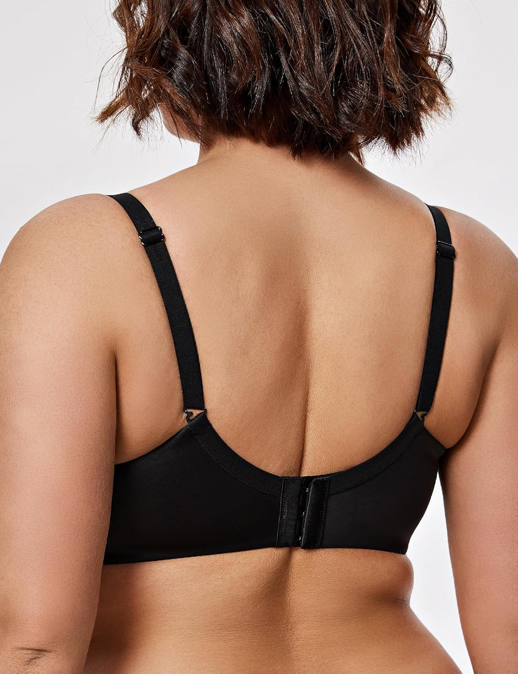 Push Up Bra Deep V Plunge Underwire T-Shirt Bra Multiway 2 Cups Up