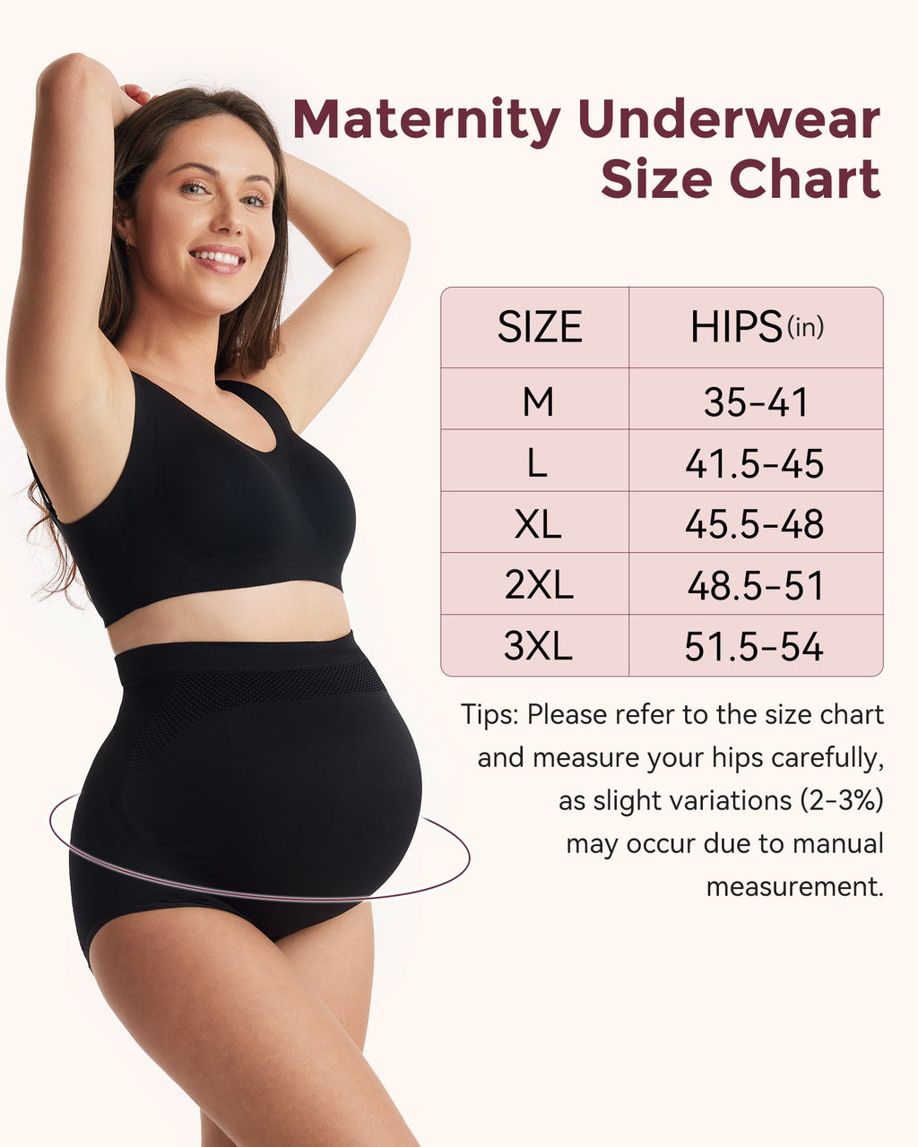 High Waist Pregnancy Seamless Soft Belly Support Panties