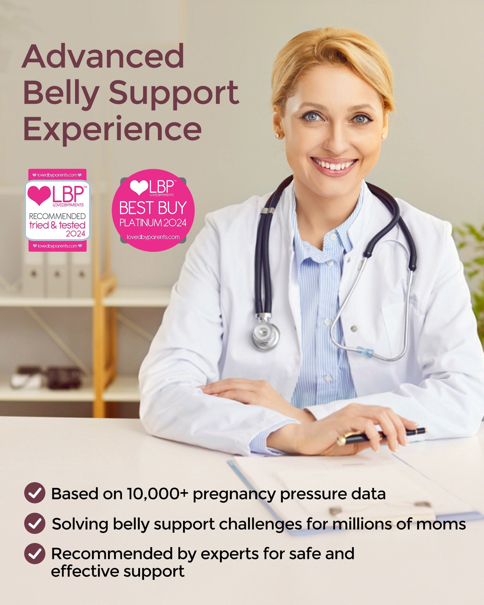 BumpEase - Ergonest Maternity Belly Band