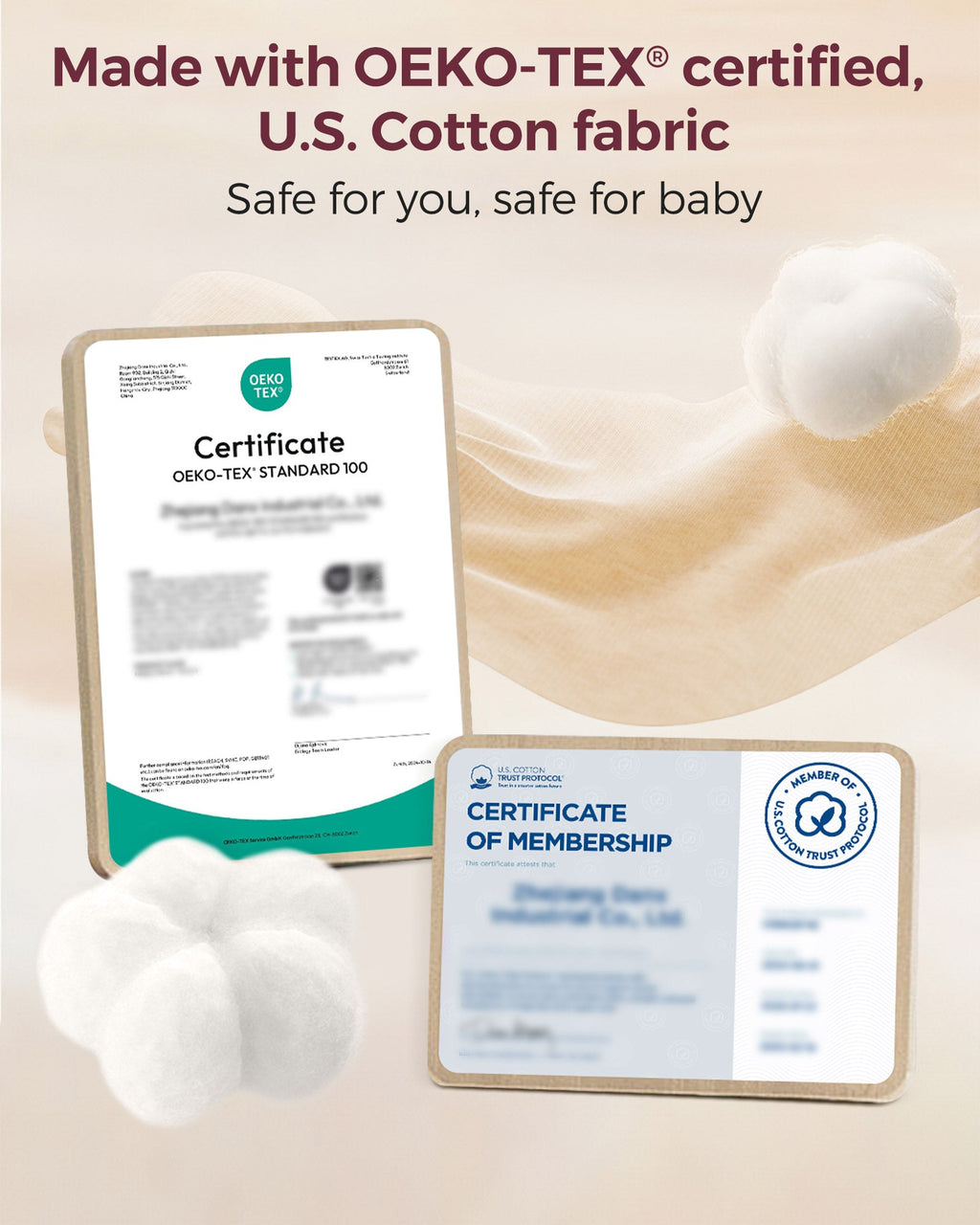 Soft U.S. Cotton Seamless Maternity Bra