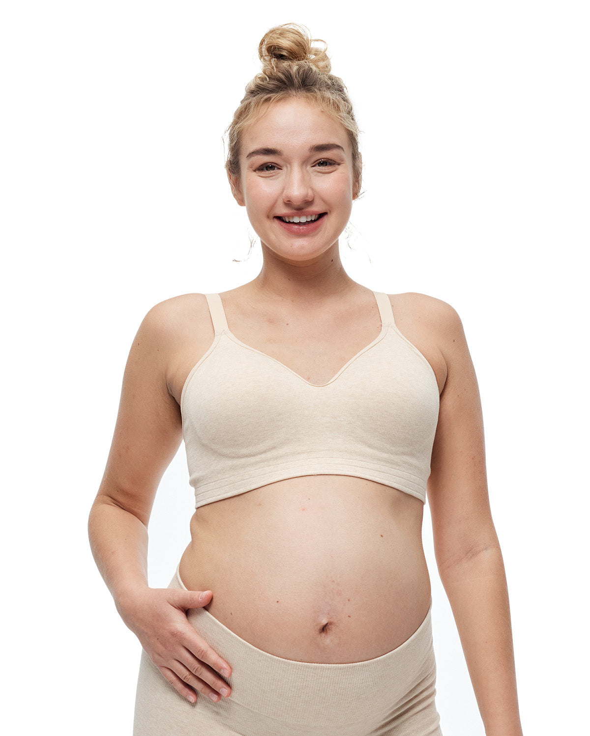 U.S. Cotton Seamless Wireless Everyday Bras