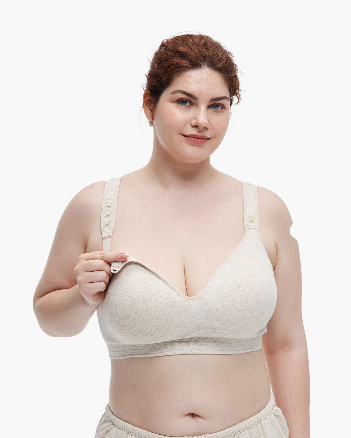 Busty Cotton Nursing Bras