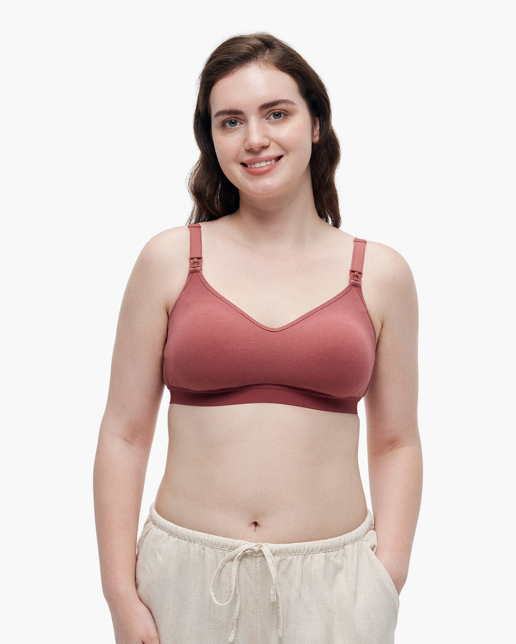 Tencel™ Fabric Seamless Breast Pump Bra