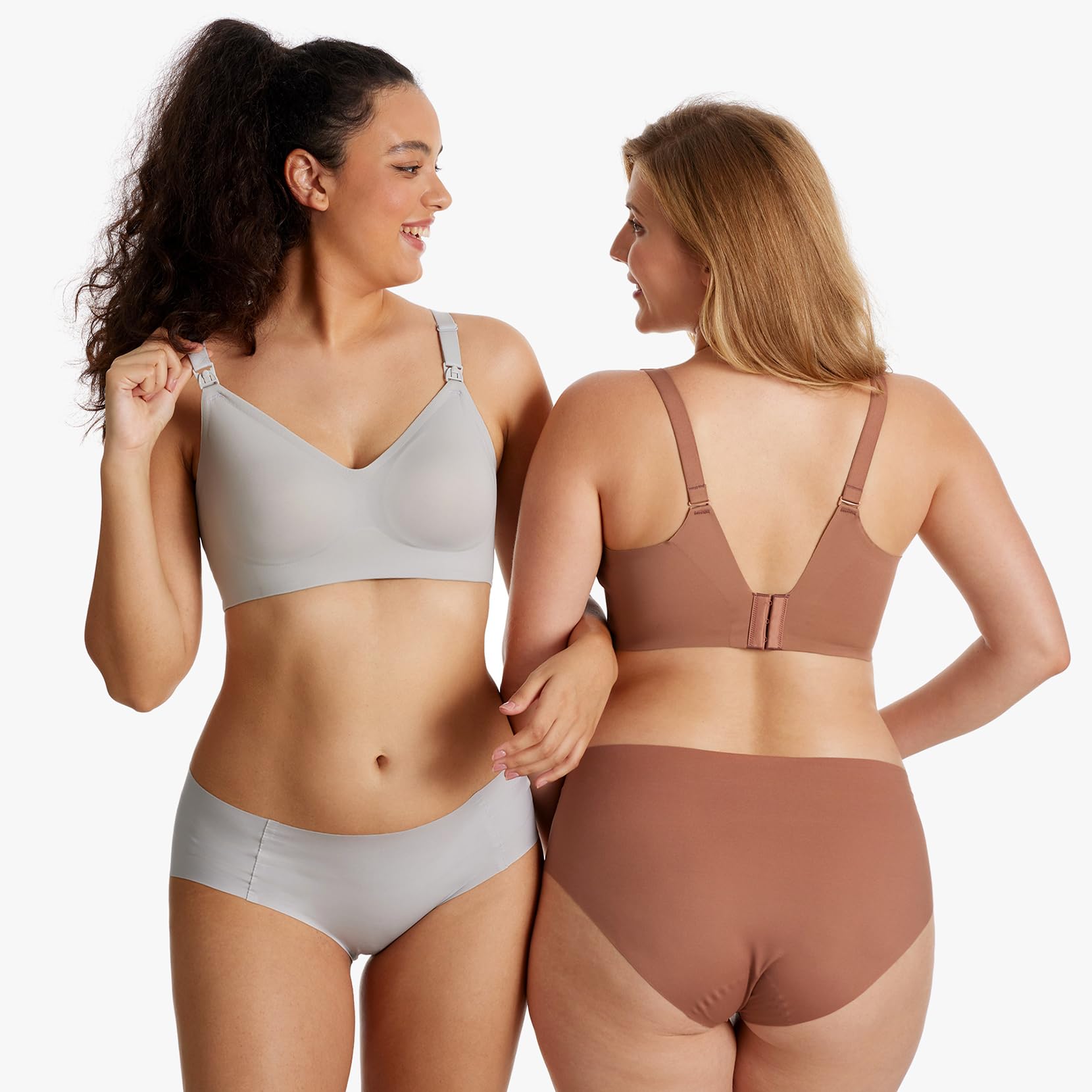 Ultra Soft Seamless Nursing Bra YN21 - Designed for M5 Pump