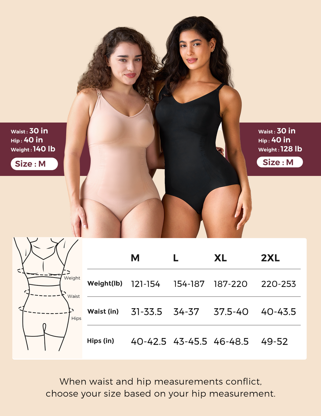 Shapewear Bodysuit - Postpartum & Daily Dress