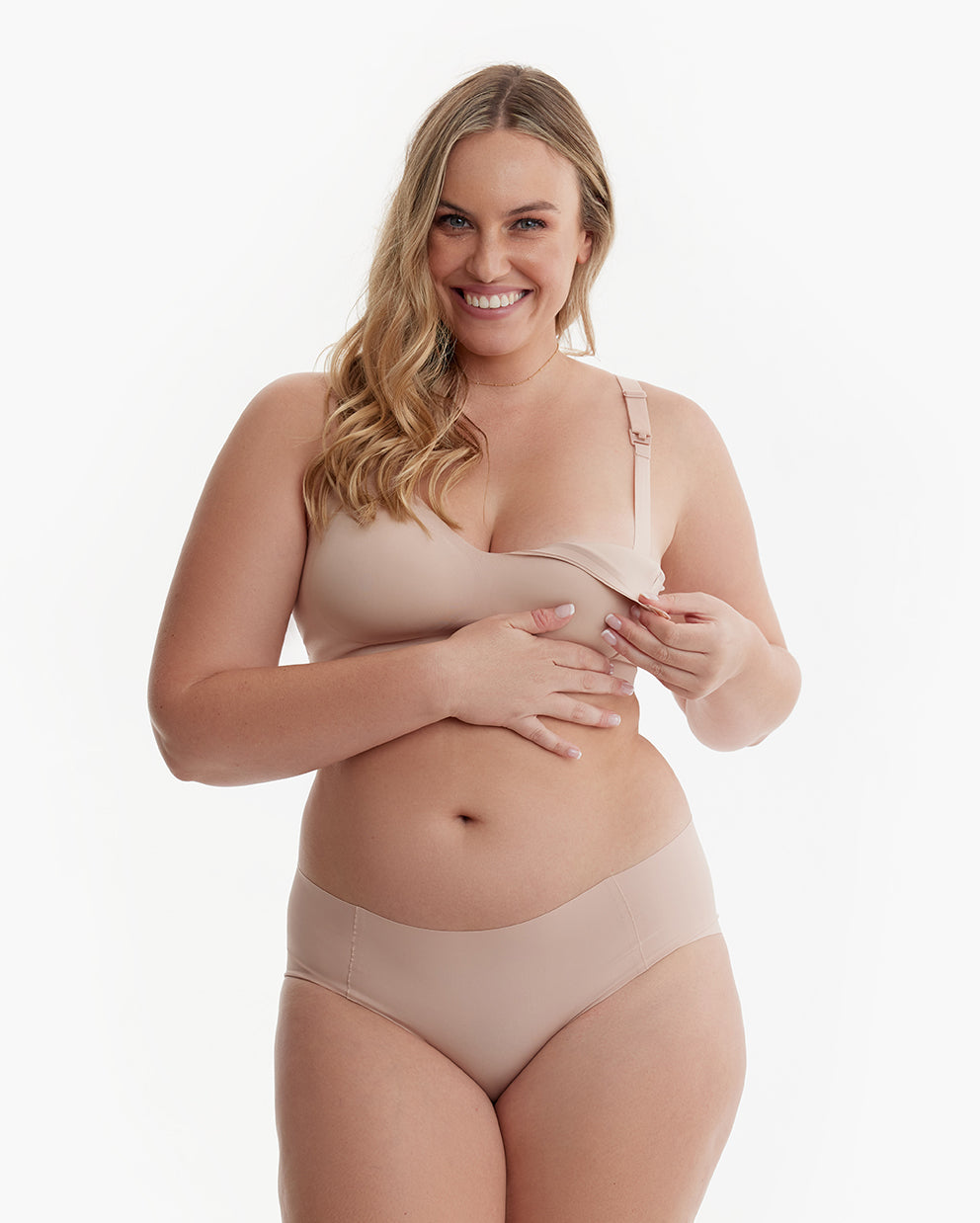 Ultra Soft Seamless Nursing Bra YN21 - Designed for M5 Pump