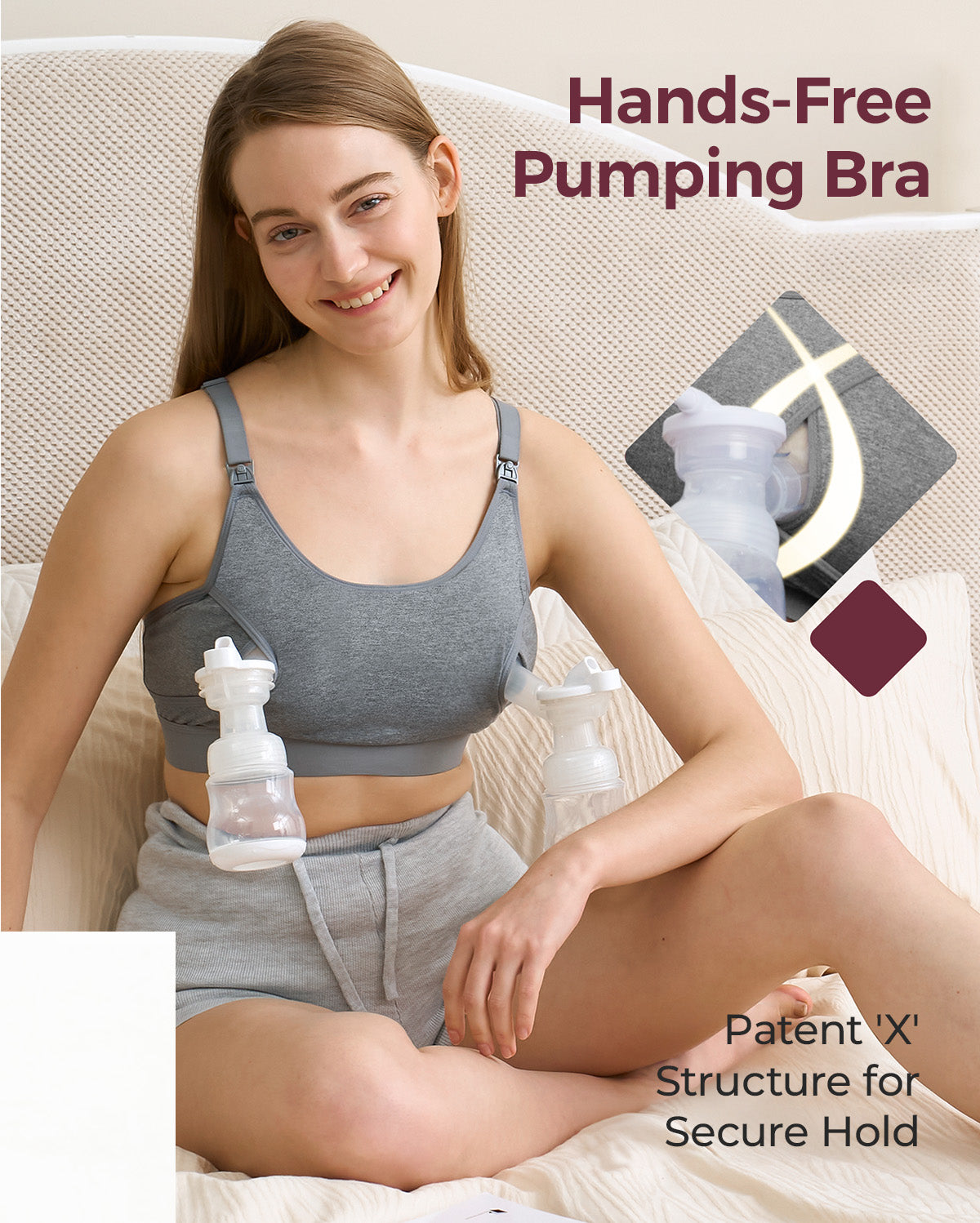 The Original: Our Basic Pumping Bra - YN08