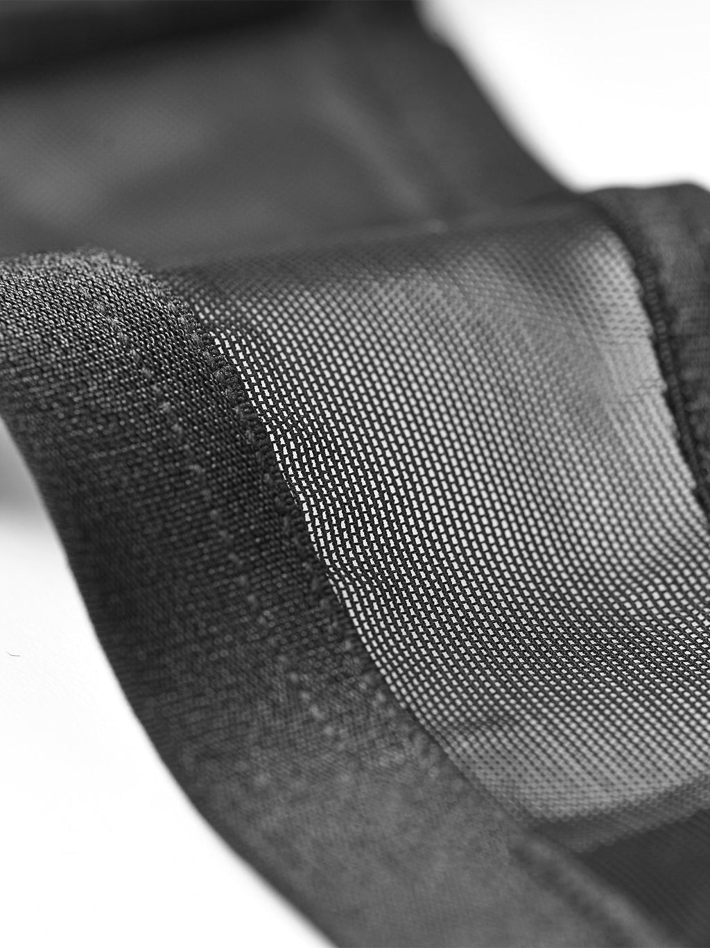 Floral Lace Embroidery Push Up Bra Black