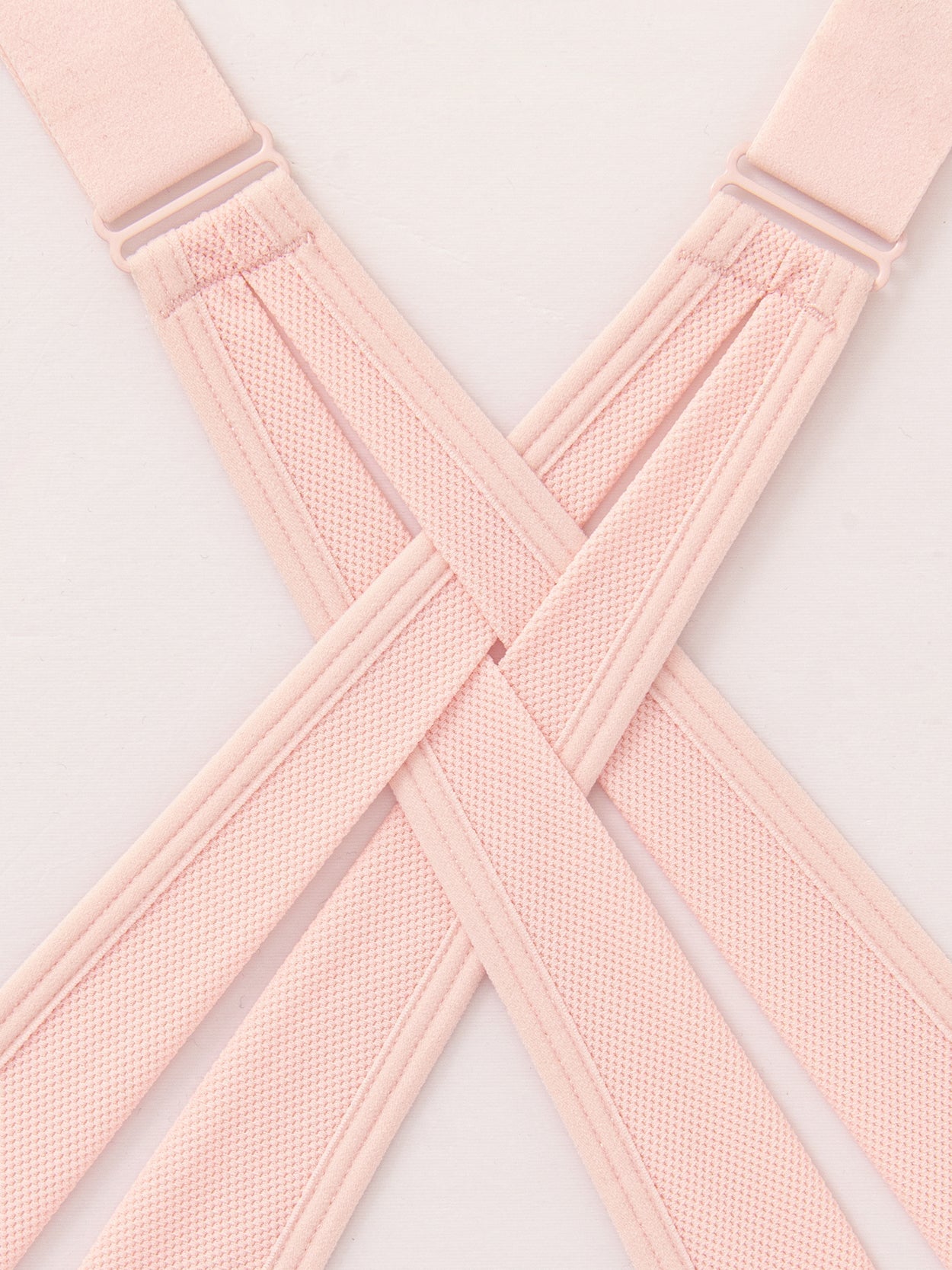 High Impact Sparkly Padded Racerback Bras Pink