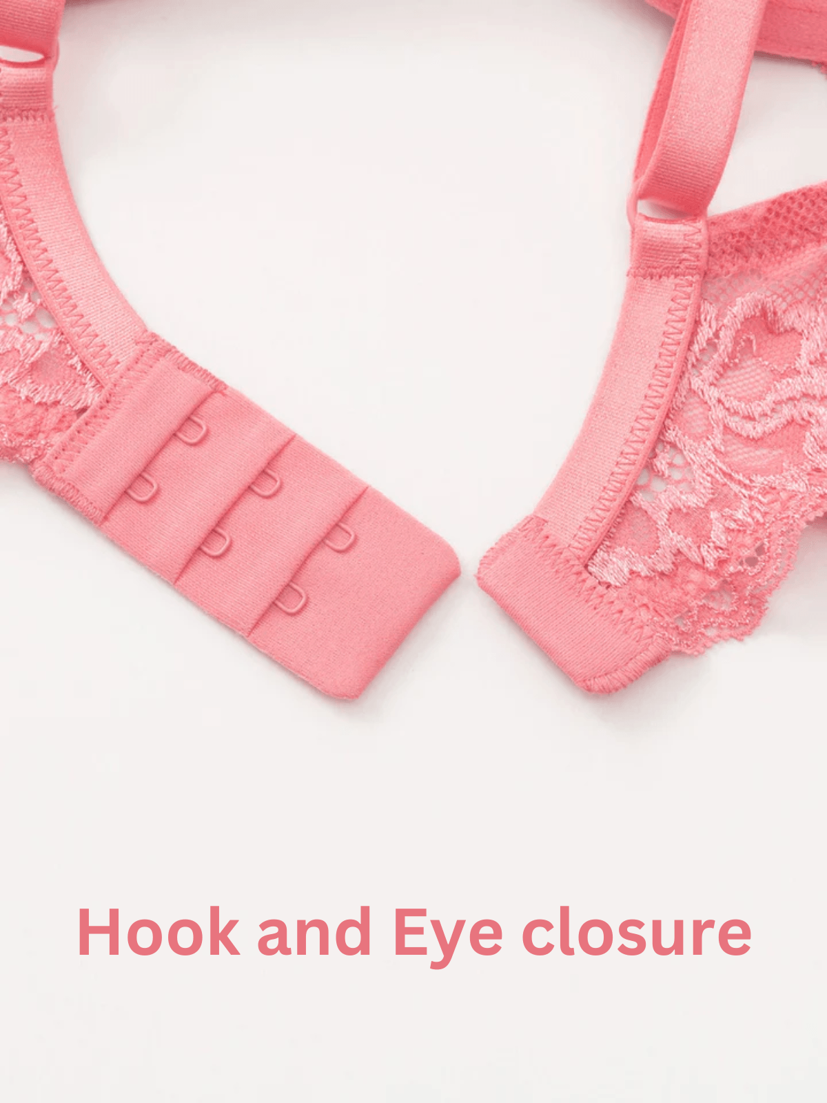 Lace Push Up Bra Lightly Padded Demi Plunge Bra Peach Red