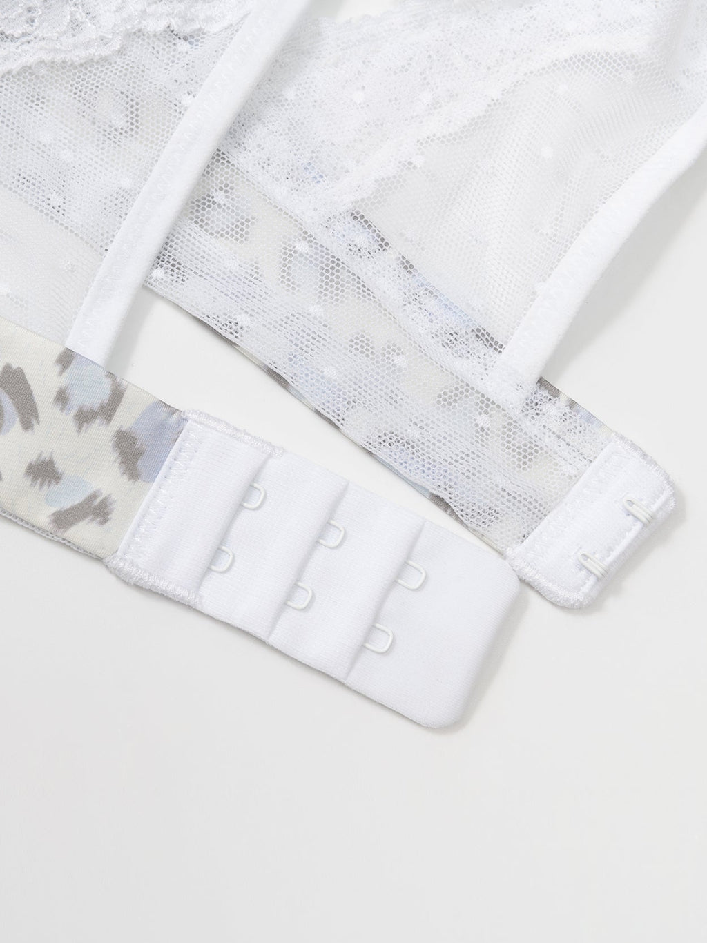 Leopard Push Up Padded Underwire Bra Purple Leopard