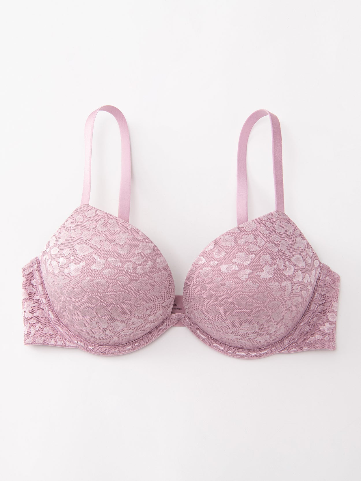 Push Up Deep V Plunge Underwire Multiway 2 Cups Up Light Purple