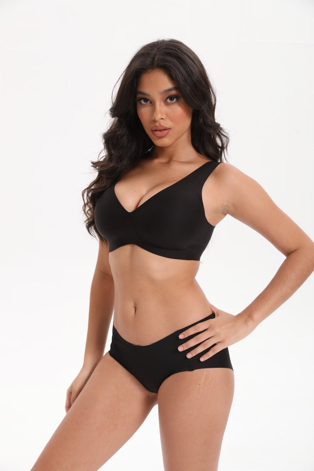 Seamless T-Shirt Sports Bra with Wireless Push-Up Lift | WingsLove Value Essential