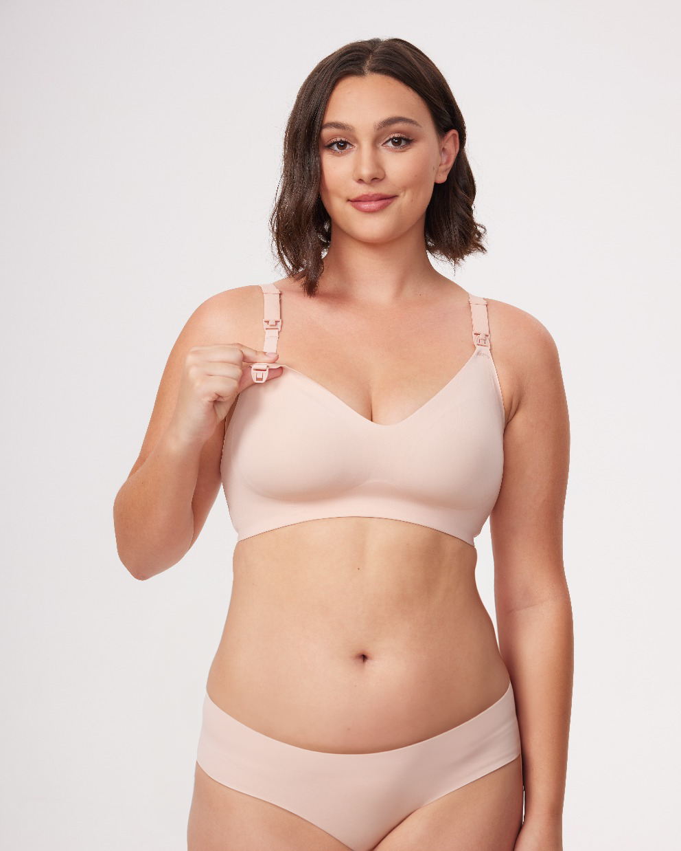 Ultra Soft Seamless Nursing Bra YN21 - Designed for M5 Pump